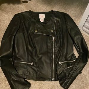 Leather jacket